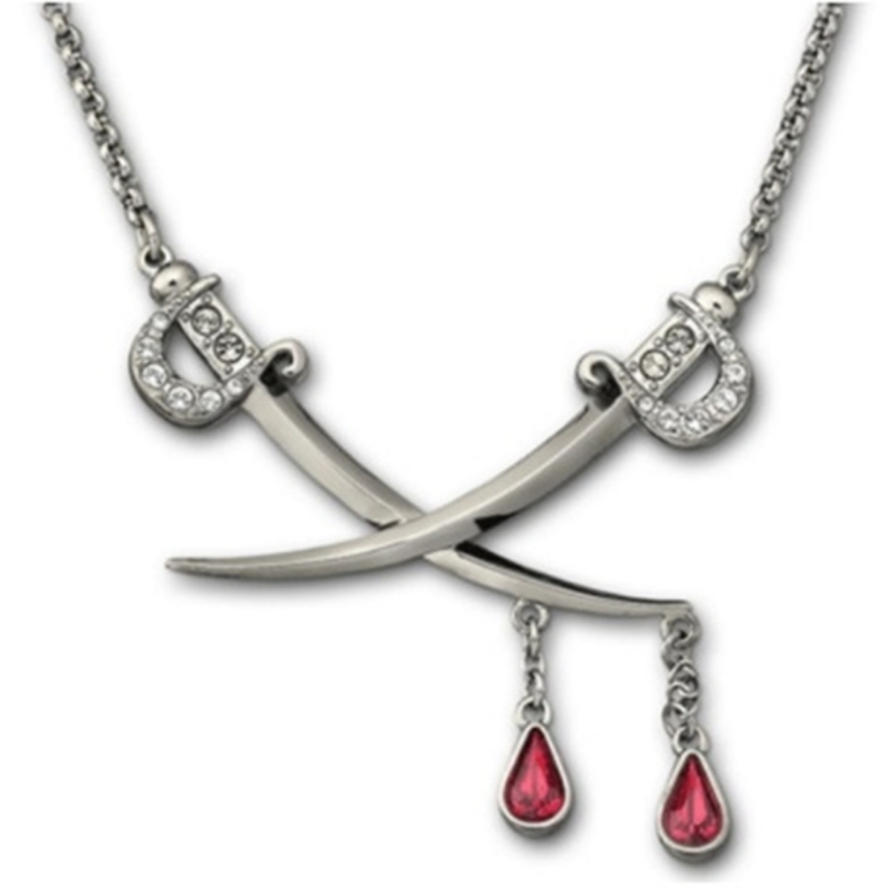 Swarovski Pirates of the Caribbean saber necklace